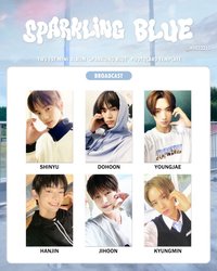 Sparkling Blue 打歌卡