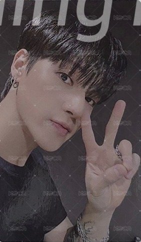 ATEEZ for Billboard Artist Magazine   特典卡 KQ SHOP 正面