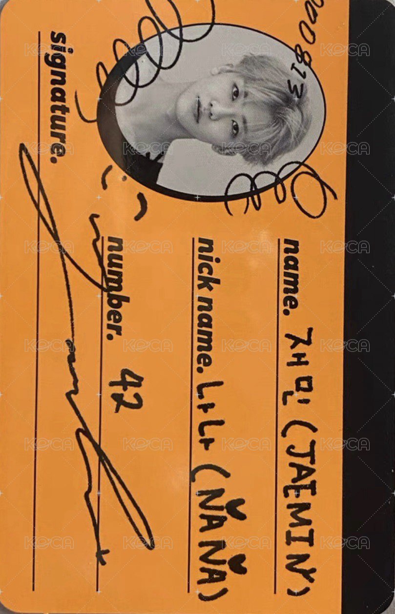 We Go Up 專輯卡 crew卡 正面