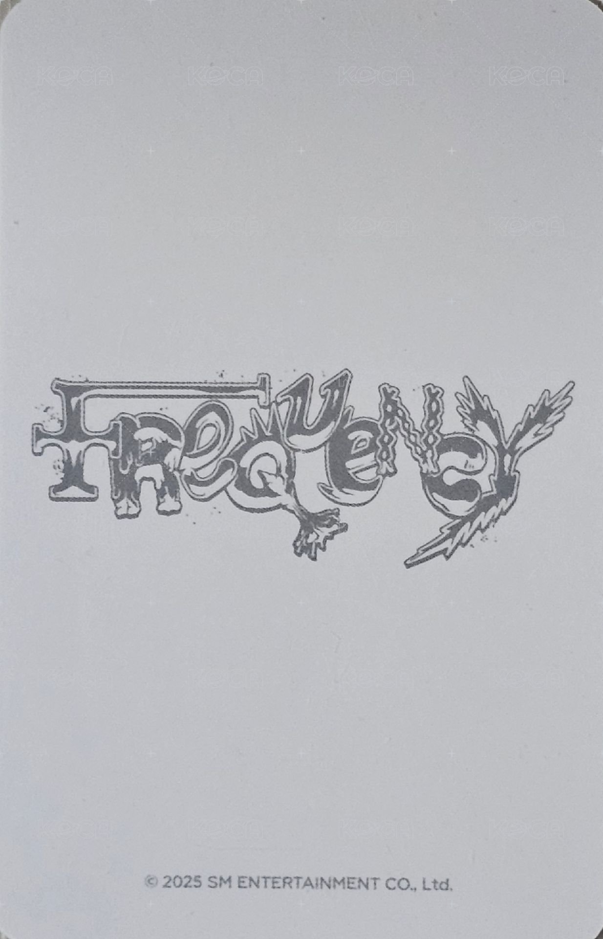 FREQUENCY 隨機卡  背面