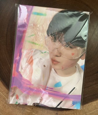 SEVENTEEN 正四克拉盤 油彩盤 李知勳 WOOZI