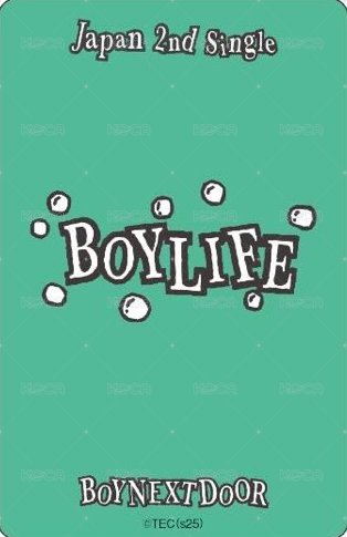 BOYLIFE hmv 幸運卡 湯姆貓與傑利鼠 3 背面