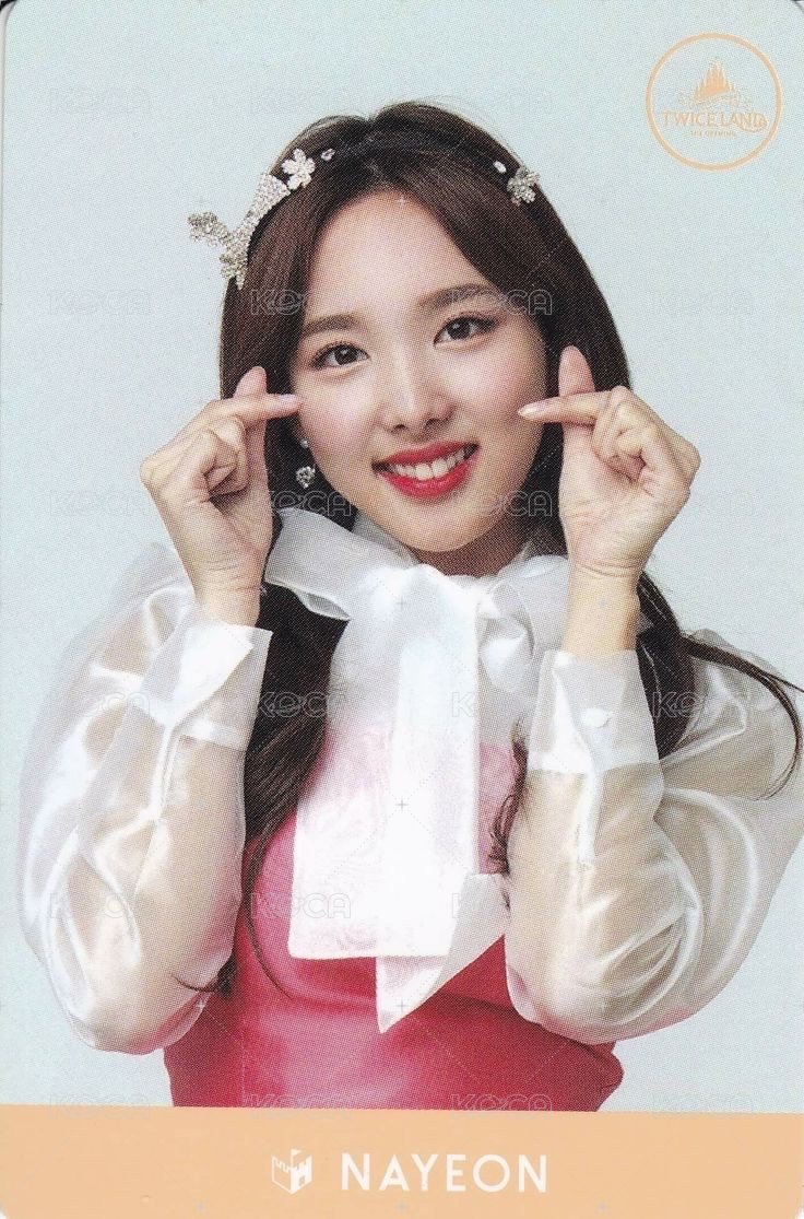 TWICELAND 周邊卡  正面