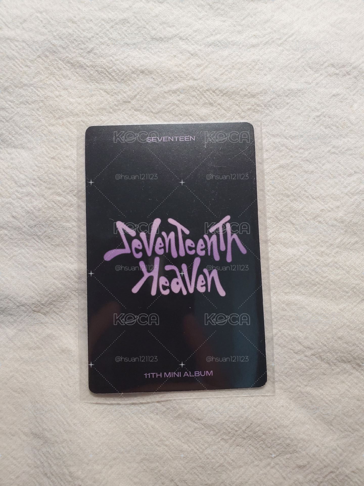 SEVENTEEN DK HEAVEN 專卡
