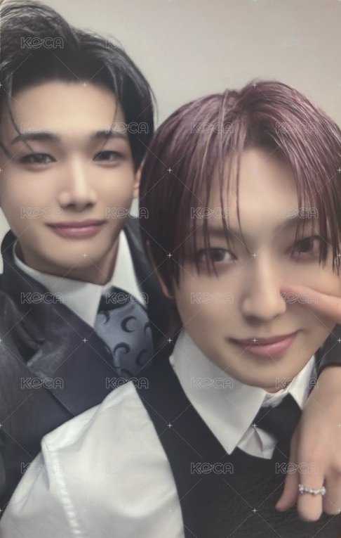 Go in Blind (月狼) 專輯卡 雙人卡 Fuma&JO 正面