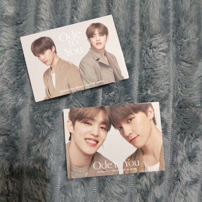 ode to you 哲燦雙人卡 一套250 不拆