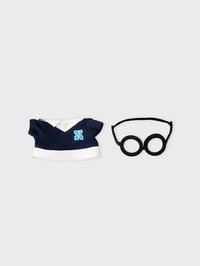 LINE FRIENDS快閃 娃衣 SCHOOL UNIFORM WITH GLASSES