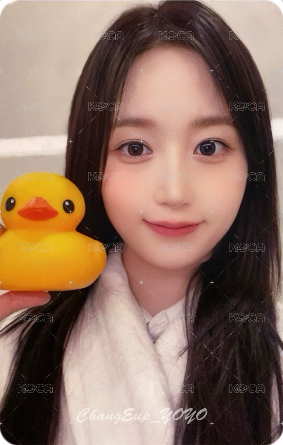 仲夏夜 ms 線上 2.0 簽售卡 小鴨 正面