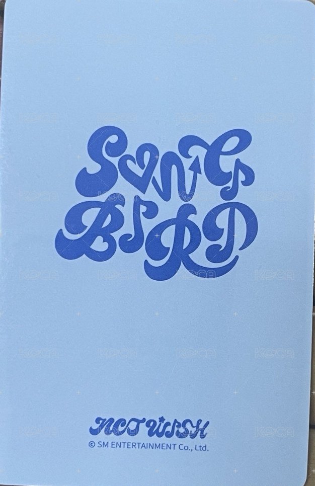 Songbird yzy 一直娛1.0 幸運卡 一直娛1.0 背面