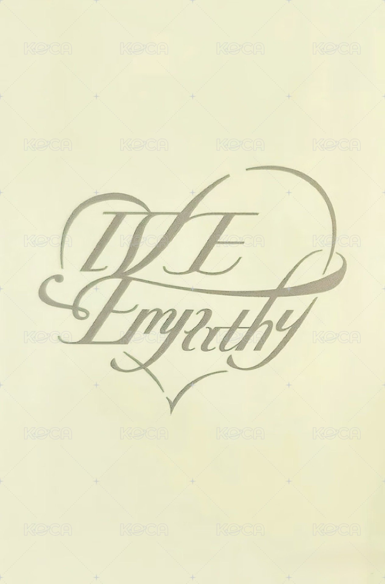 IVE EMPATHY 專輯卡 ME ver. 背面