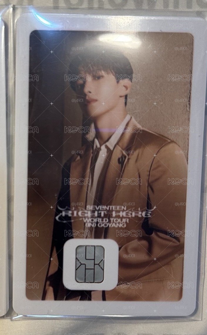 （有損）碩 交通卡 SEVENTEEN RIGHT HERE in Goyang