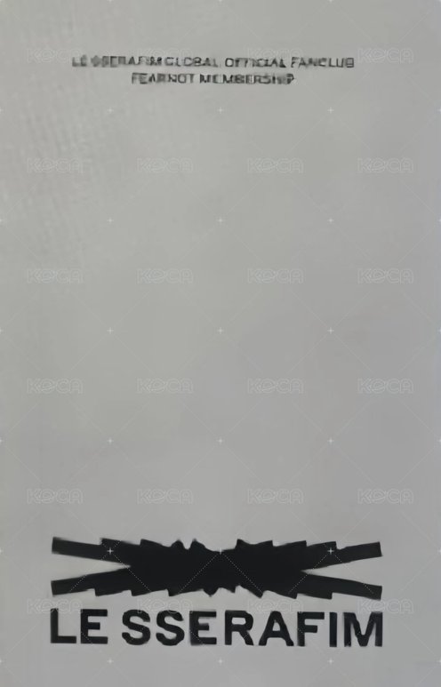 二期會員禮 會員禮卡  背面