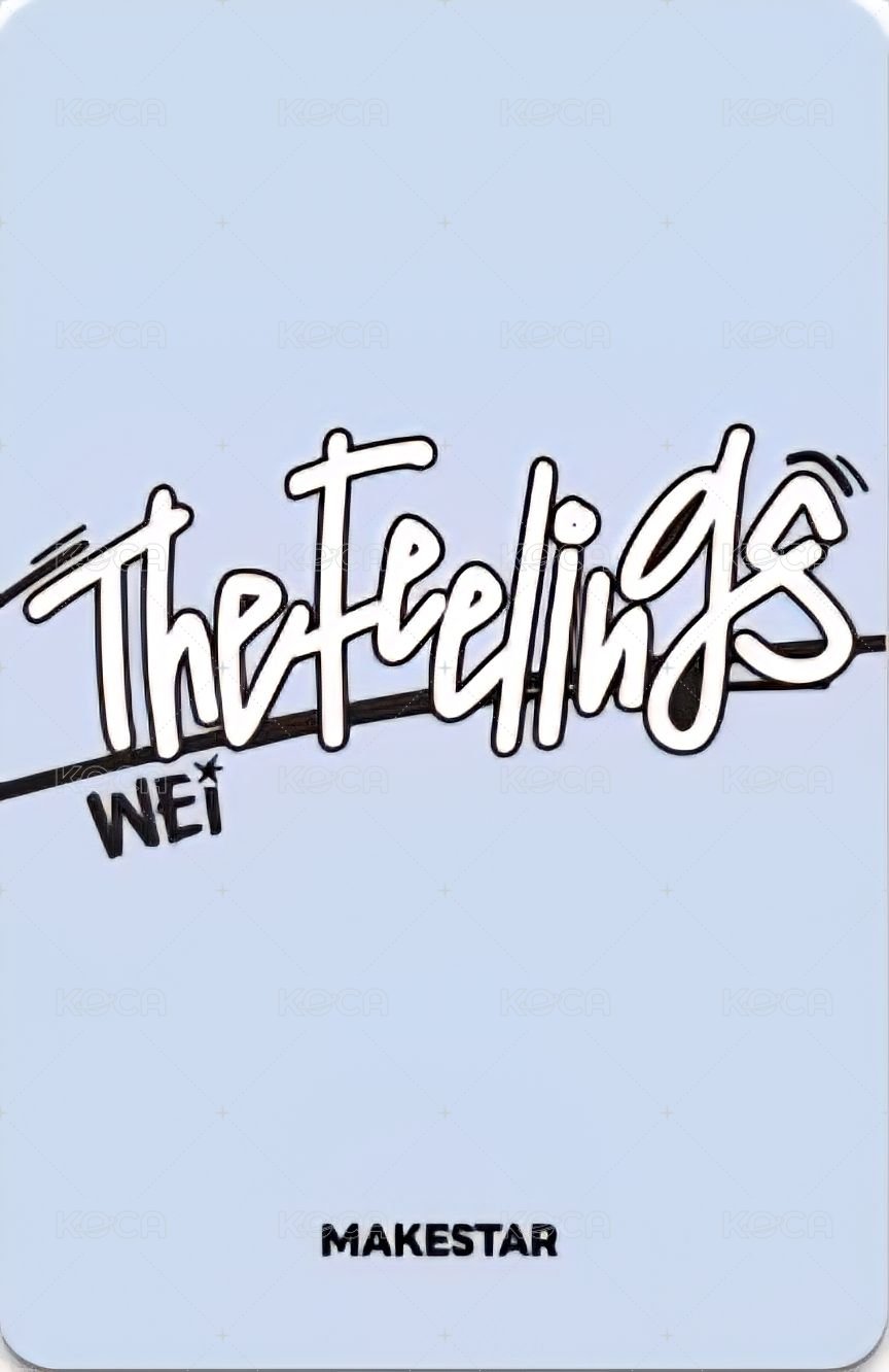 迷你七輯 ms 線下2.0 簽售卡 被子外面很危險ver. 背面