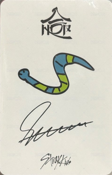 合(HOP) sr 簽售卡  背面