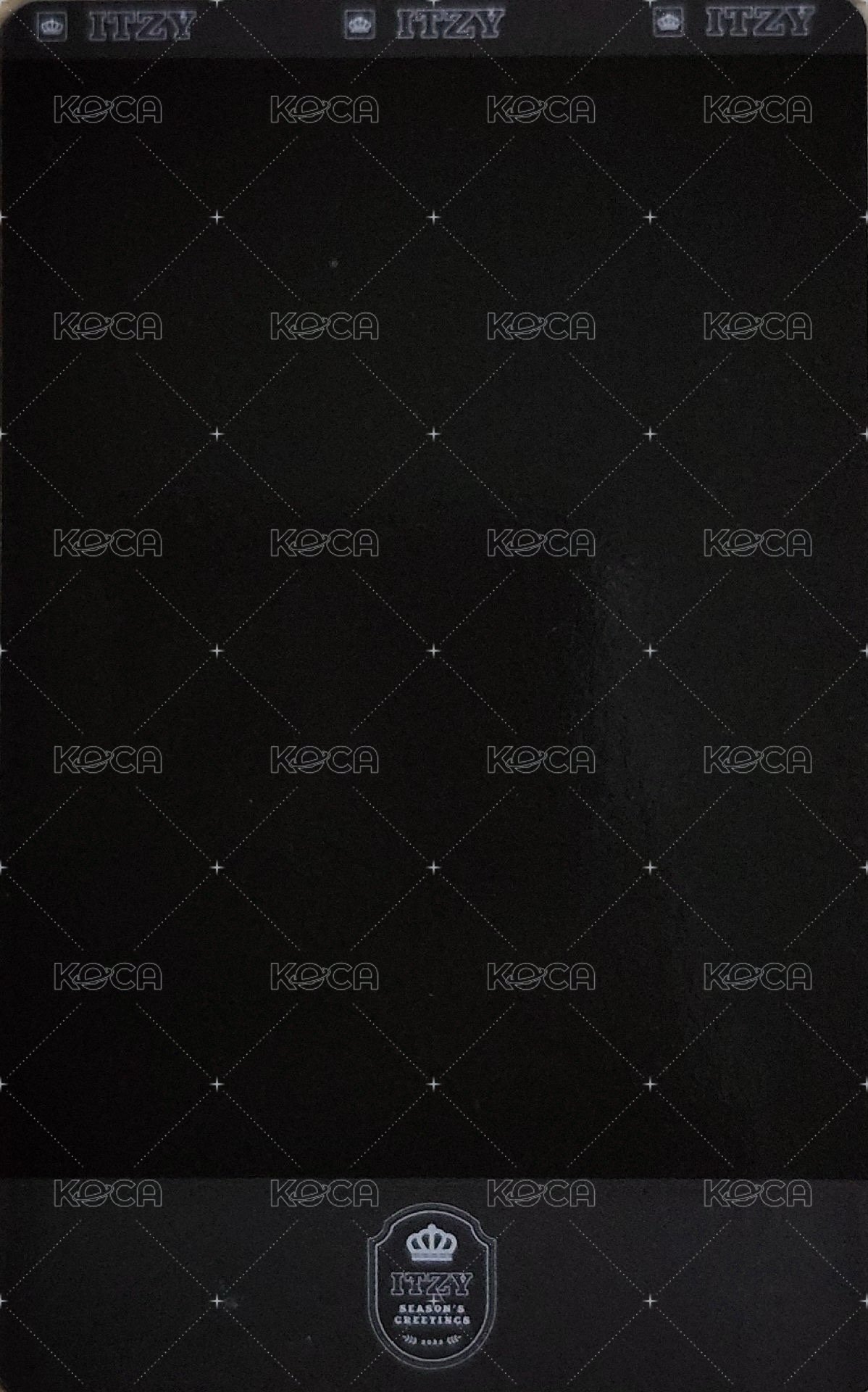 2023年曆 jyp 特典卡 拍立得 背面