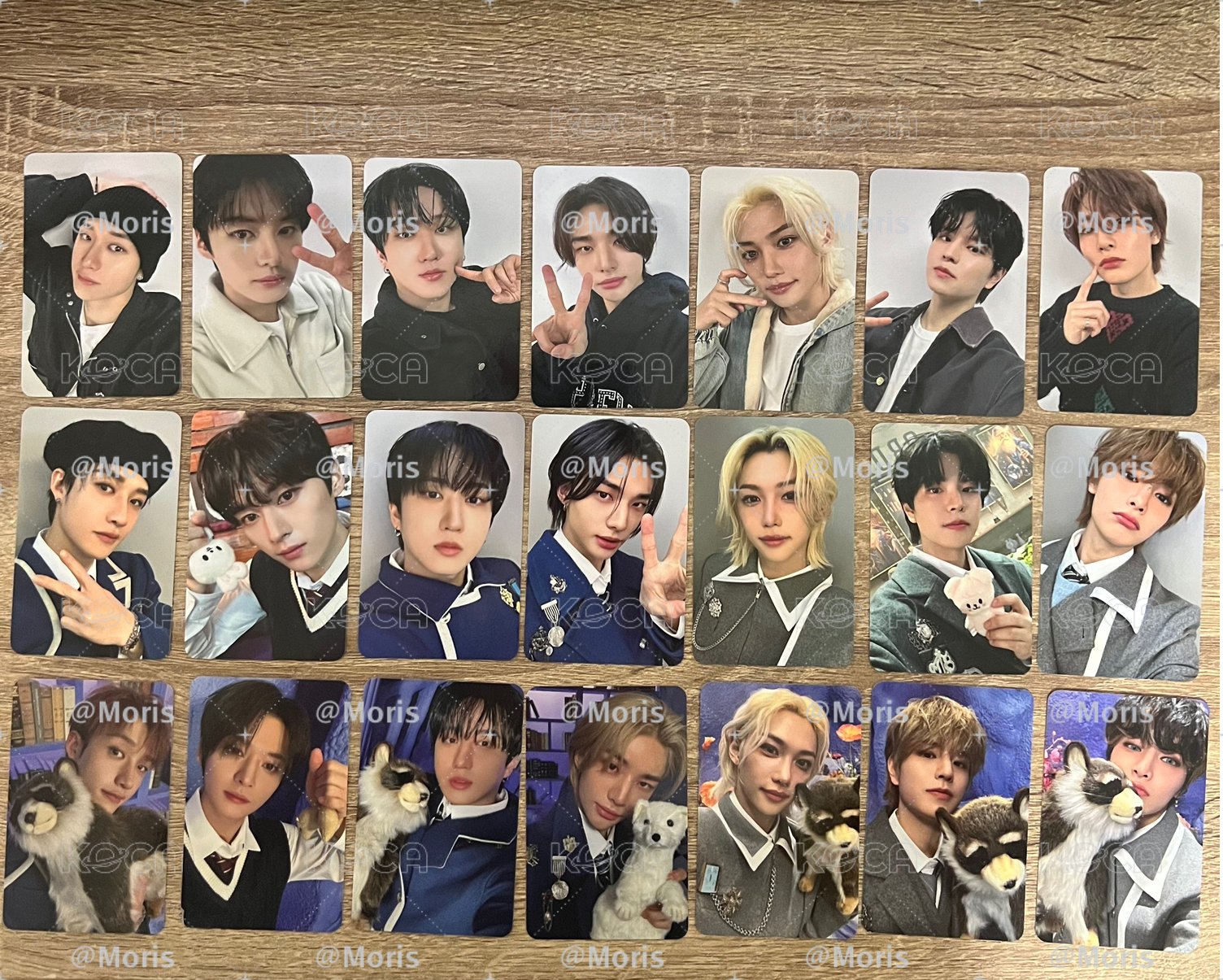 Stray kids 4期 魔法學校 粽卡 zone卡 D1 D2 D3 magic school 