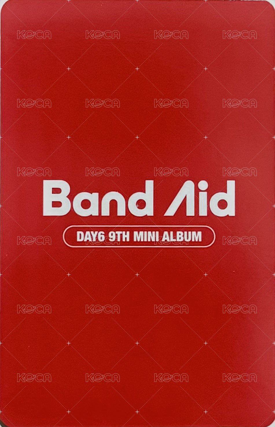 迷九 Nemo專 專輯卡 Band Aid ver. 背面
