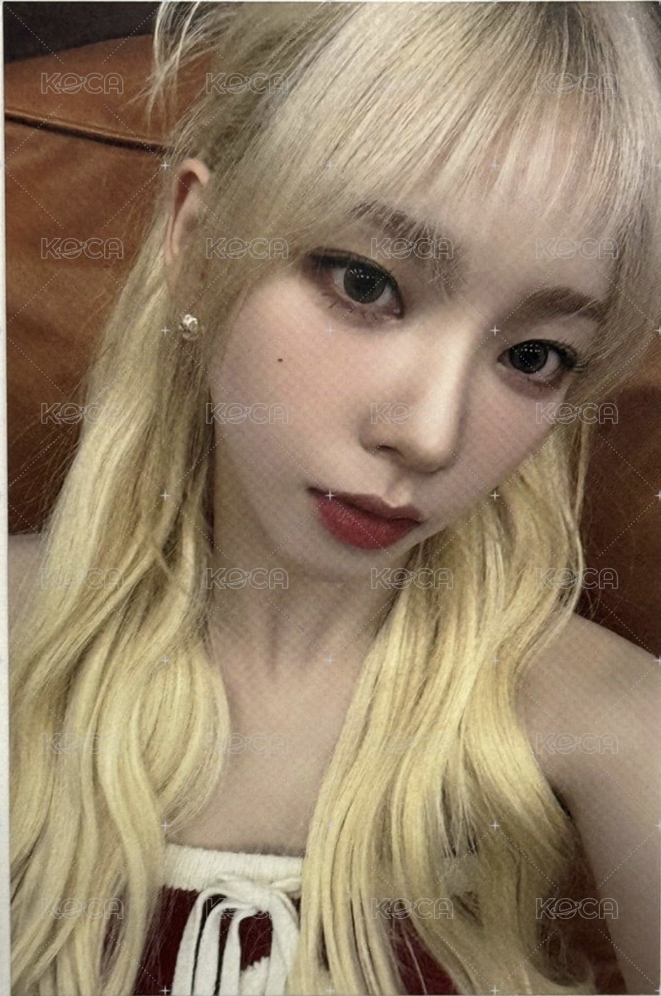 MY WORLD 華納 特典卡 B版柚 正面