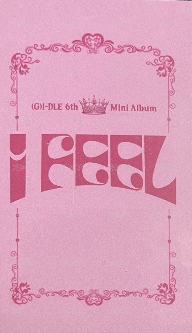 I feel kms 4.0 特典卡 B ver.-娟 背面