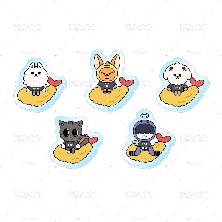 TXT 日巡徽章 角巴兔 全新未拆