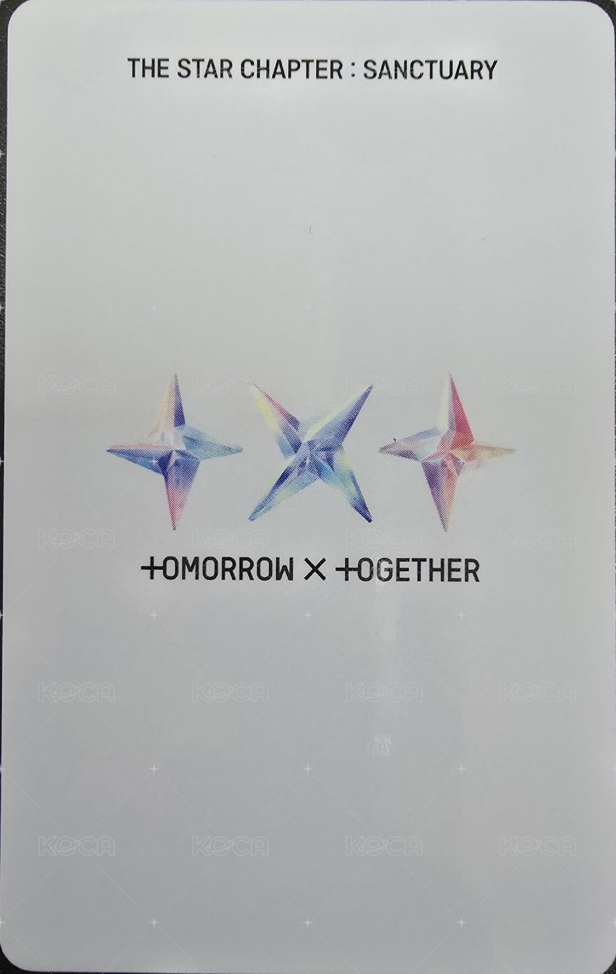 迷七 日咖 幸運卡  背面