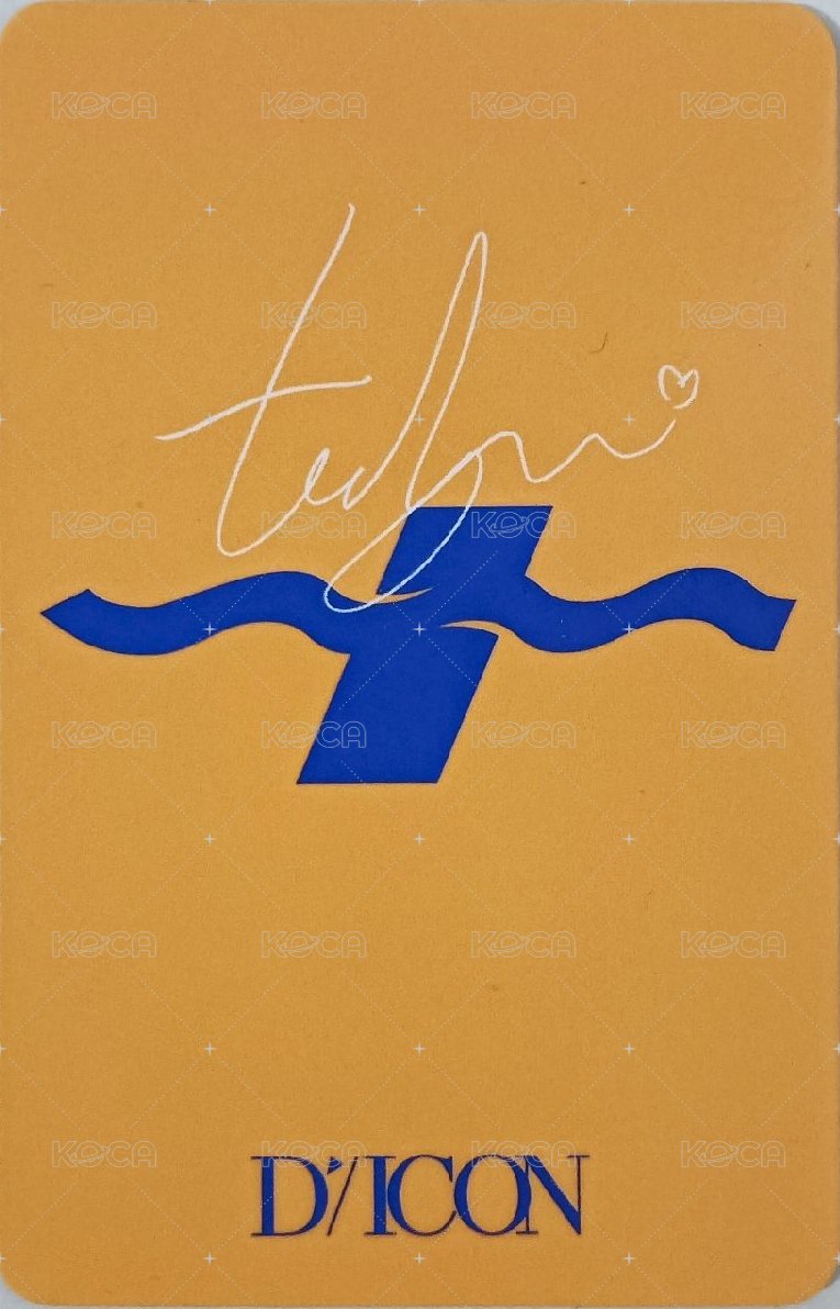 MINI DICON 周邊卡  背面