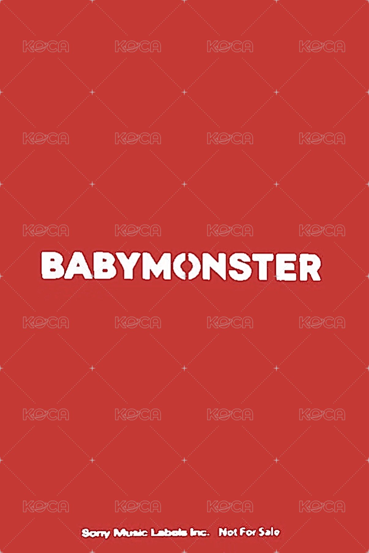 BABYMONS7ER 塔店 1.0 特典卡  背面