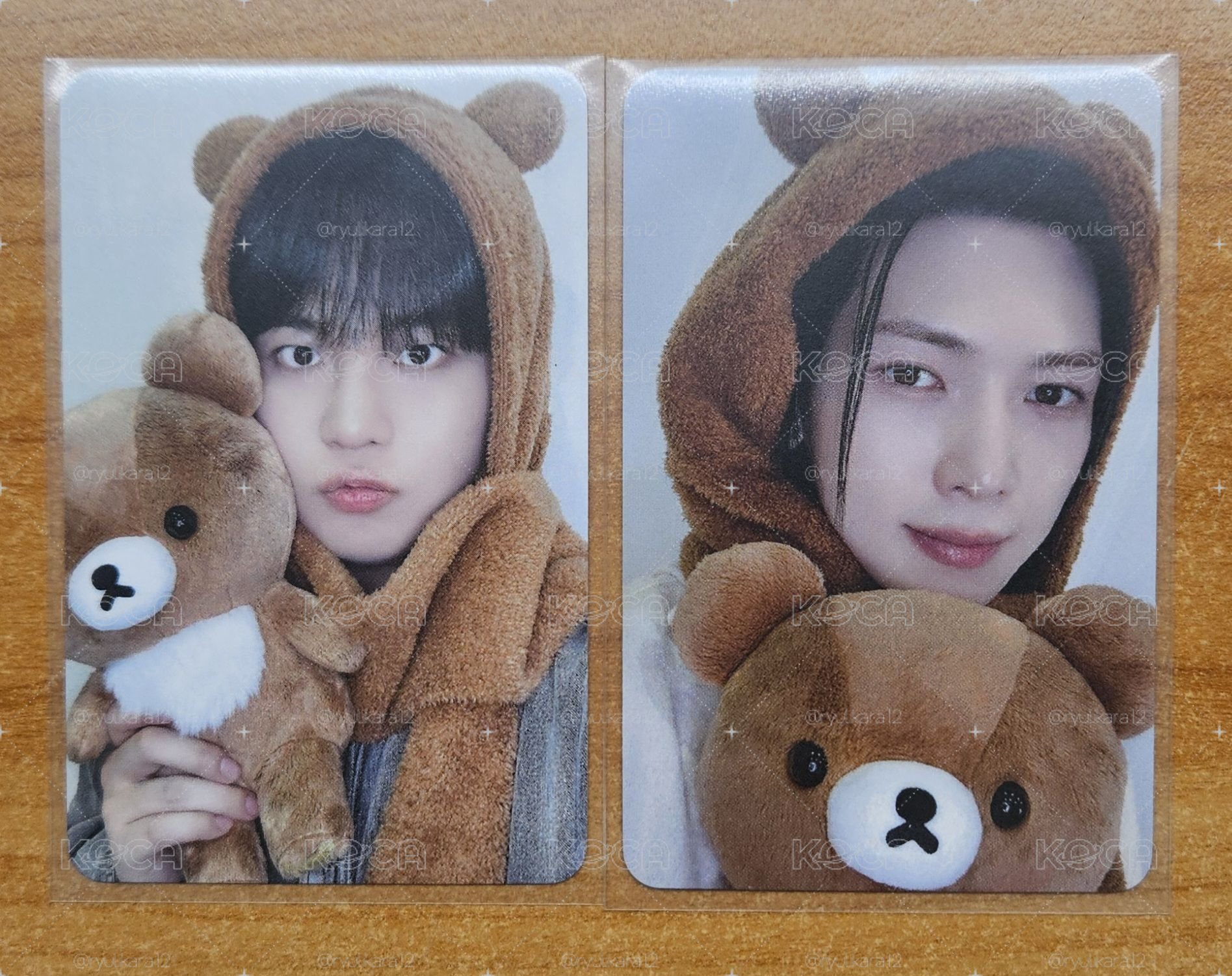 ATEEZ GH3 HL簽售卡 蜜茶熊 呂尚 鍾浩