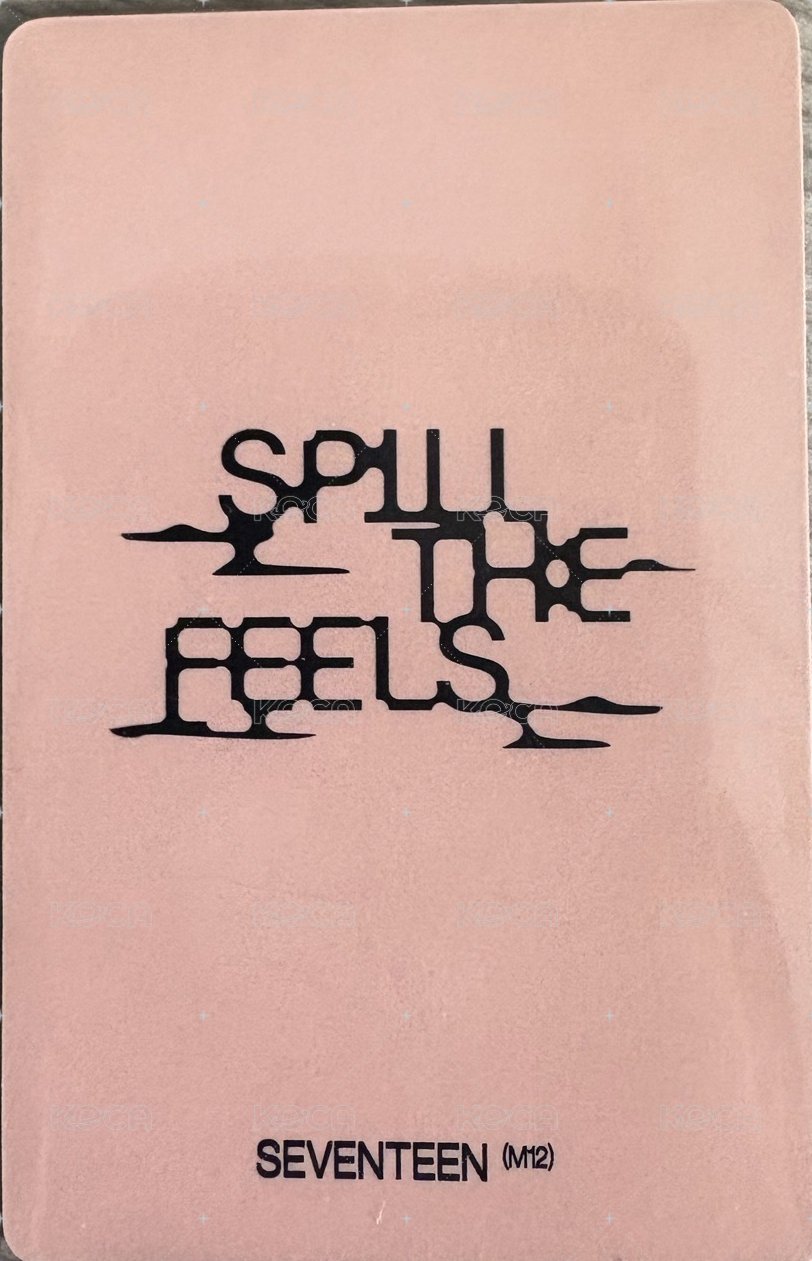 MINI12 yzy yzyb 簽售卡  背面