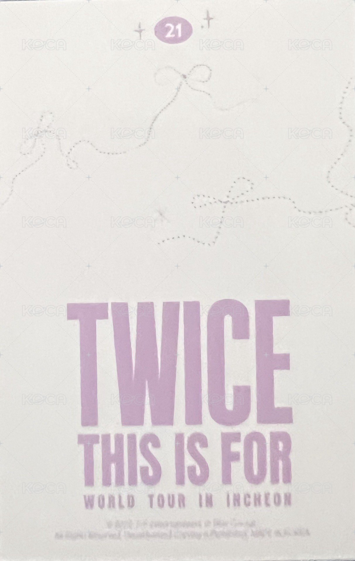 六巡 隨機卡 Momo-韓-21 背面