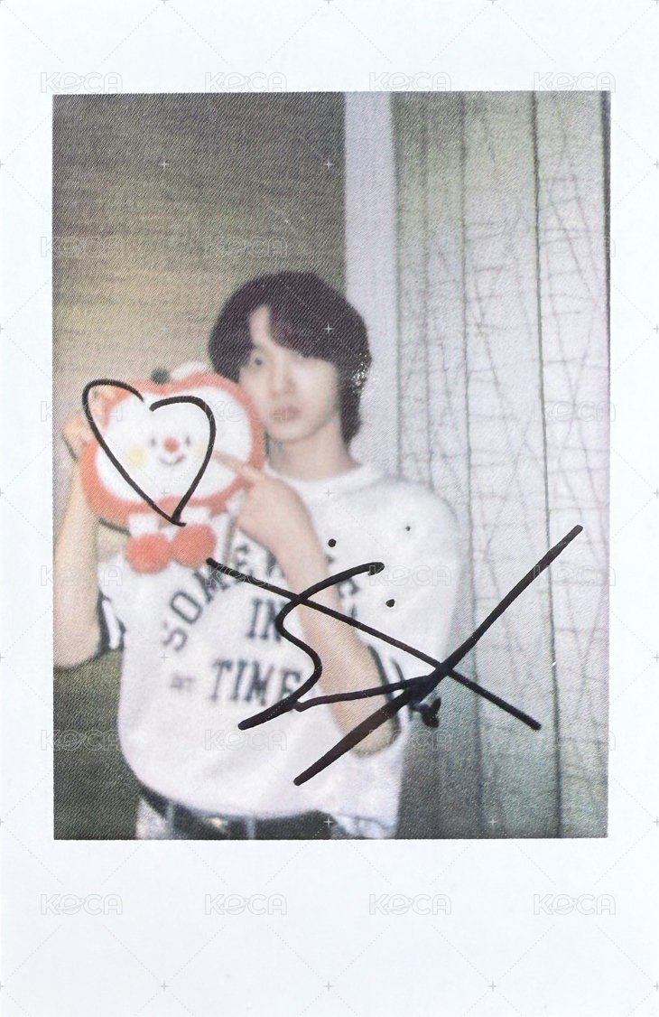 HOW? yzy 青島線下 簽售卡 復刻水果拍立得 正面