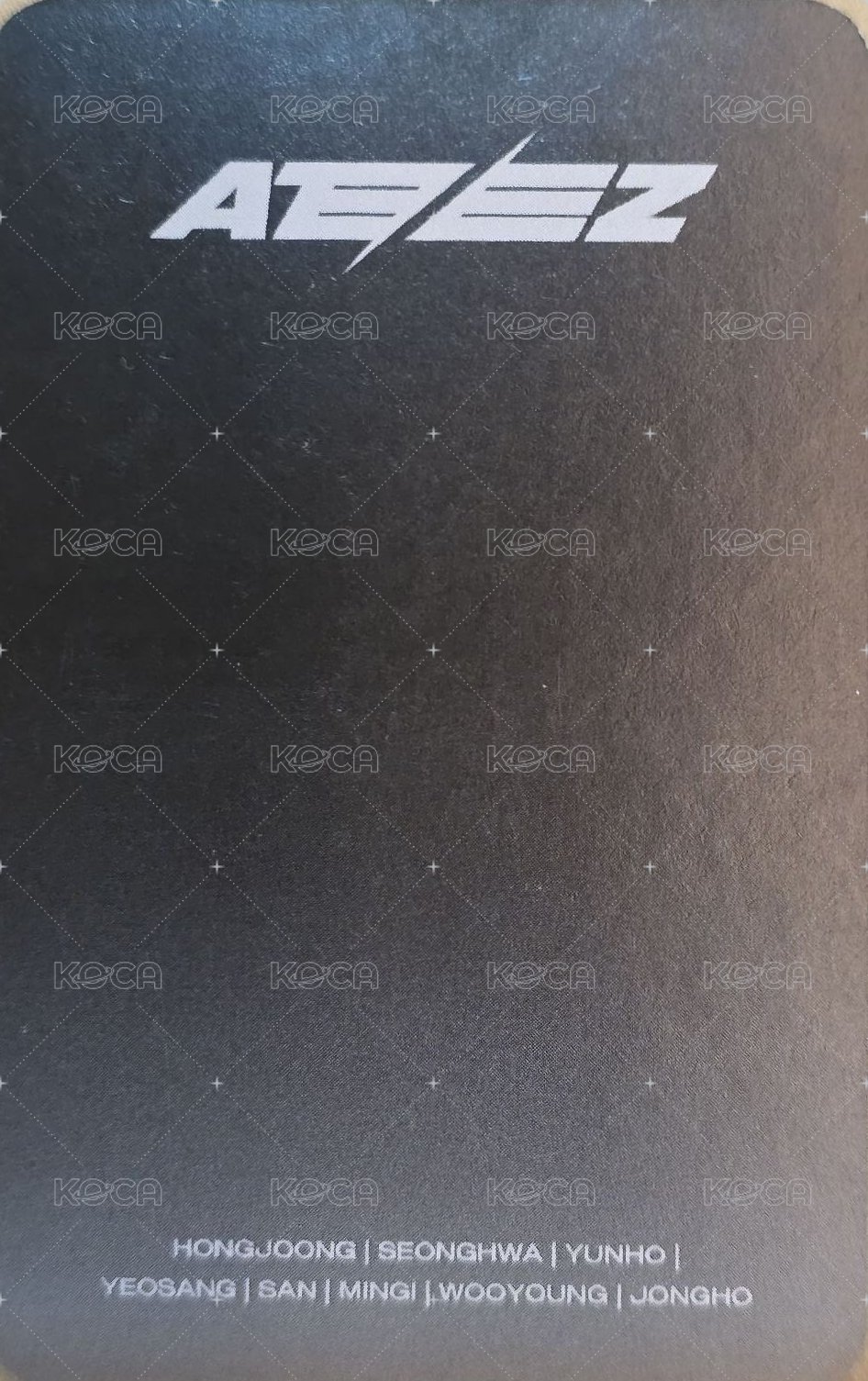 From the Witness 打歌卡  背面