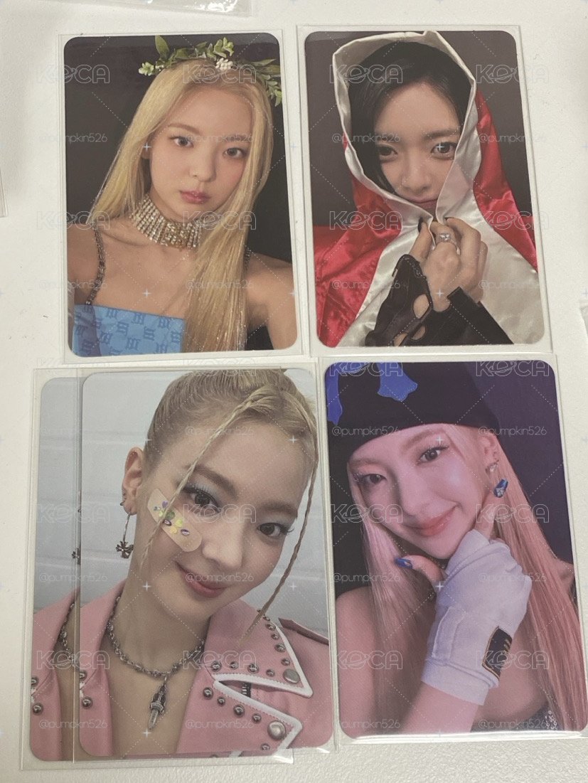 ITZY KILL MY DOUBT 專輯卡 普版