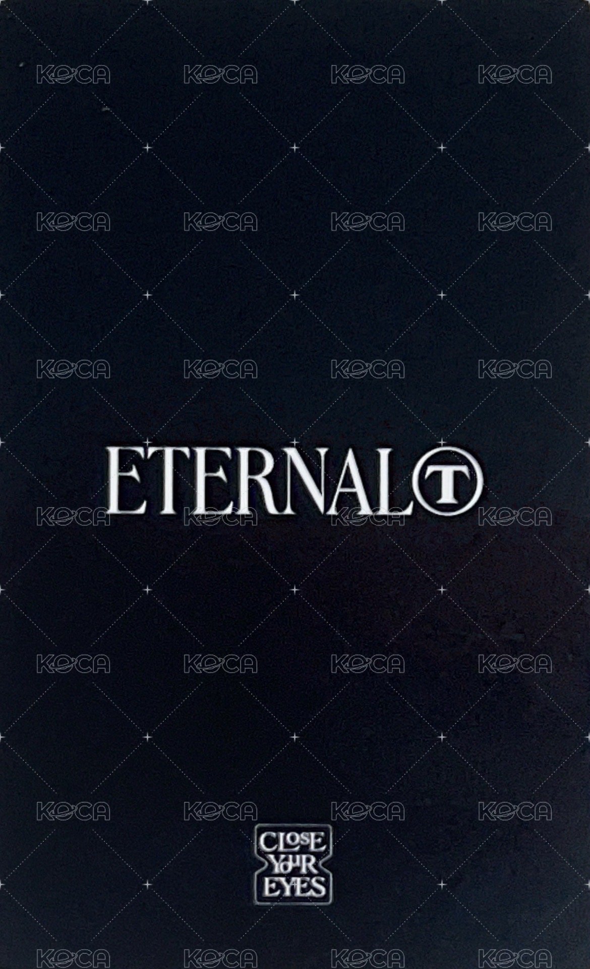 ETERNALT jjmuze 簽售卡 線下 背面