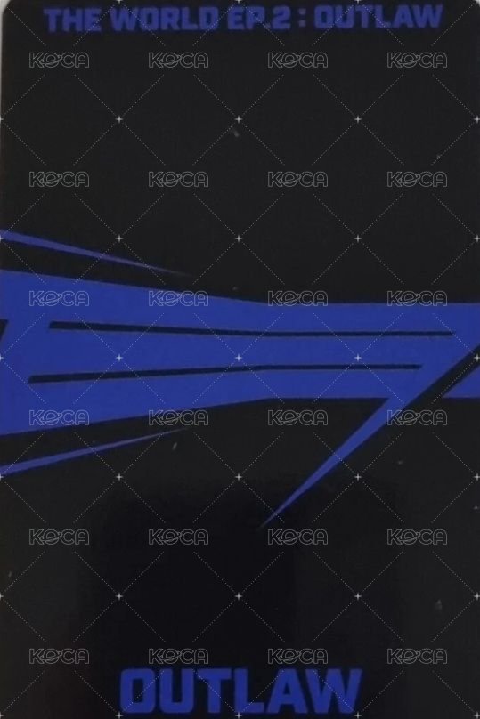 OUTLAW 專輯卡 Platform ver. 1.2 背面