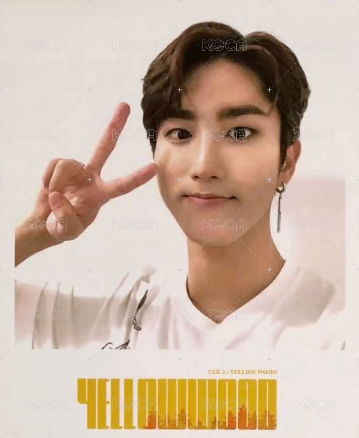 Clé 2 : Yellow Wood 專輯卡 Taiwan ver. A版 正面