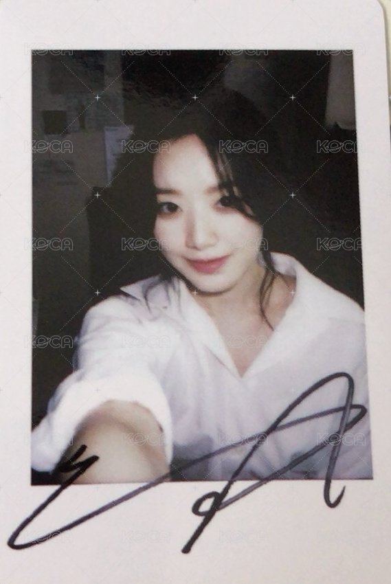 正規二 wm 5.0 特典卡 拍立得 正面