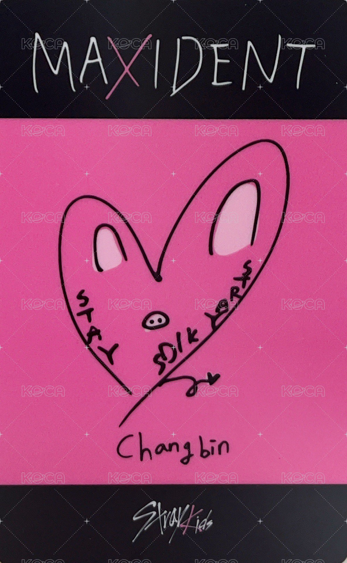 MAXIDENT sw 1.0 幸運卡 手繪卡 正面