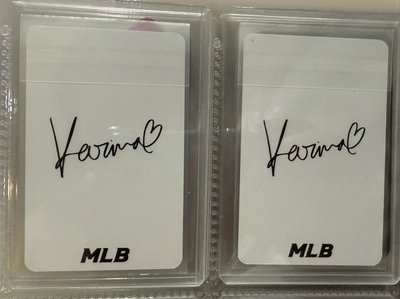 MLB Karina 小卡 2張/組