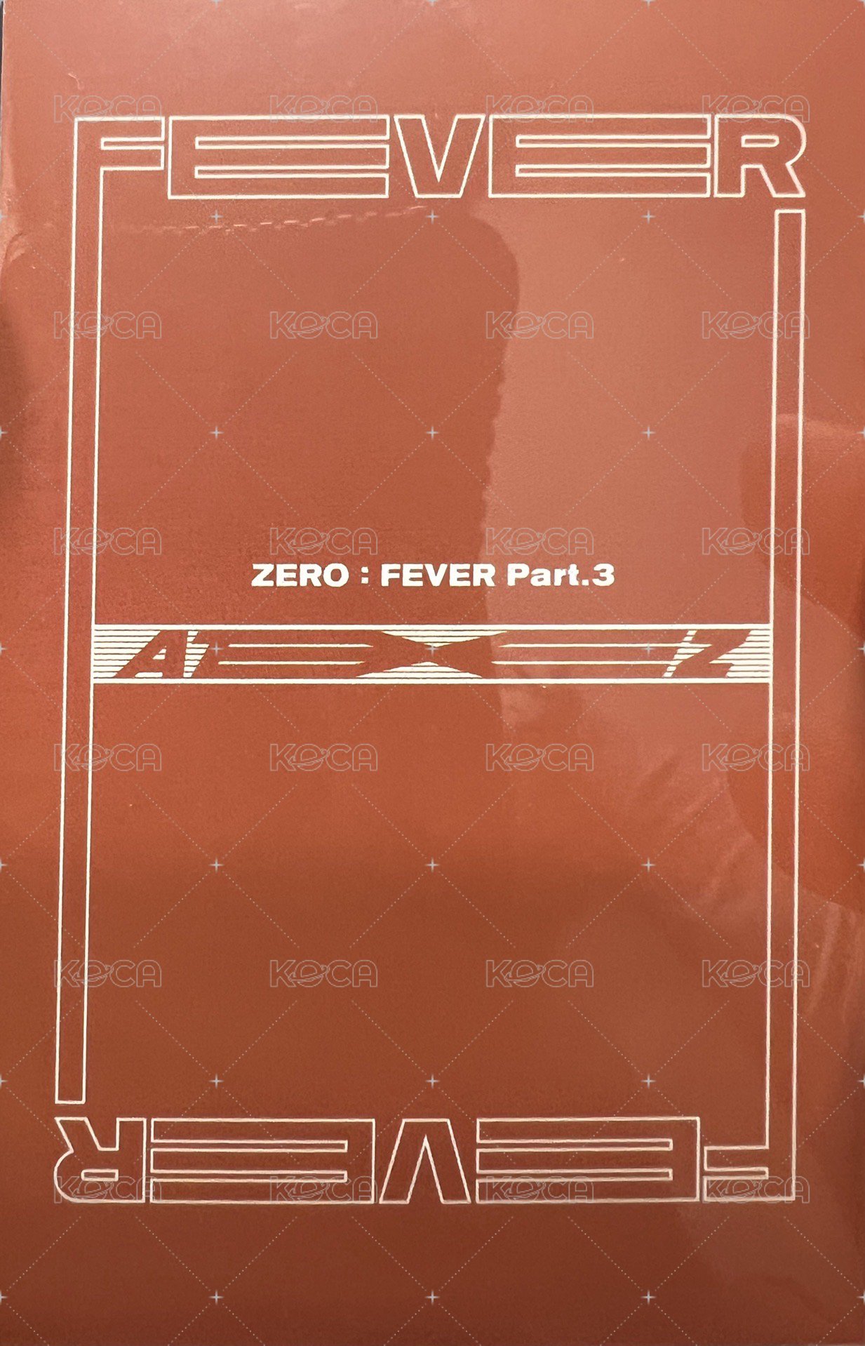 FEVER再版專 專輯卡  背面