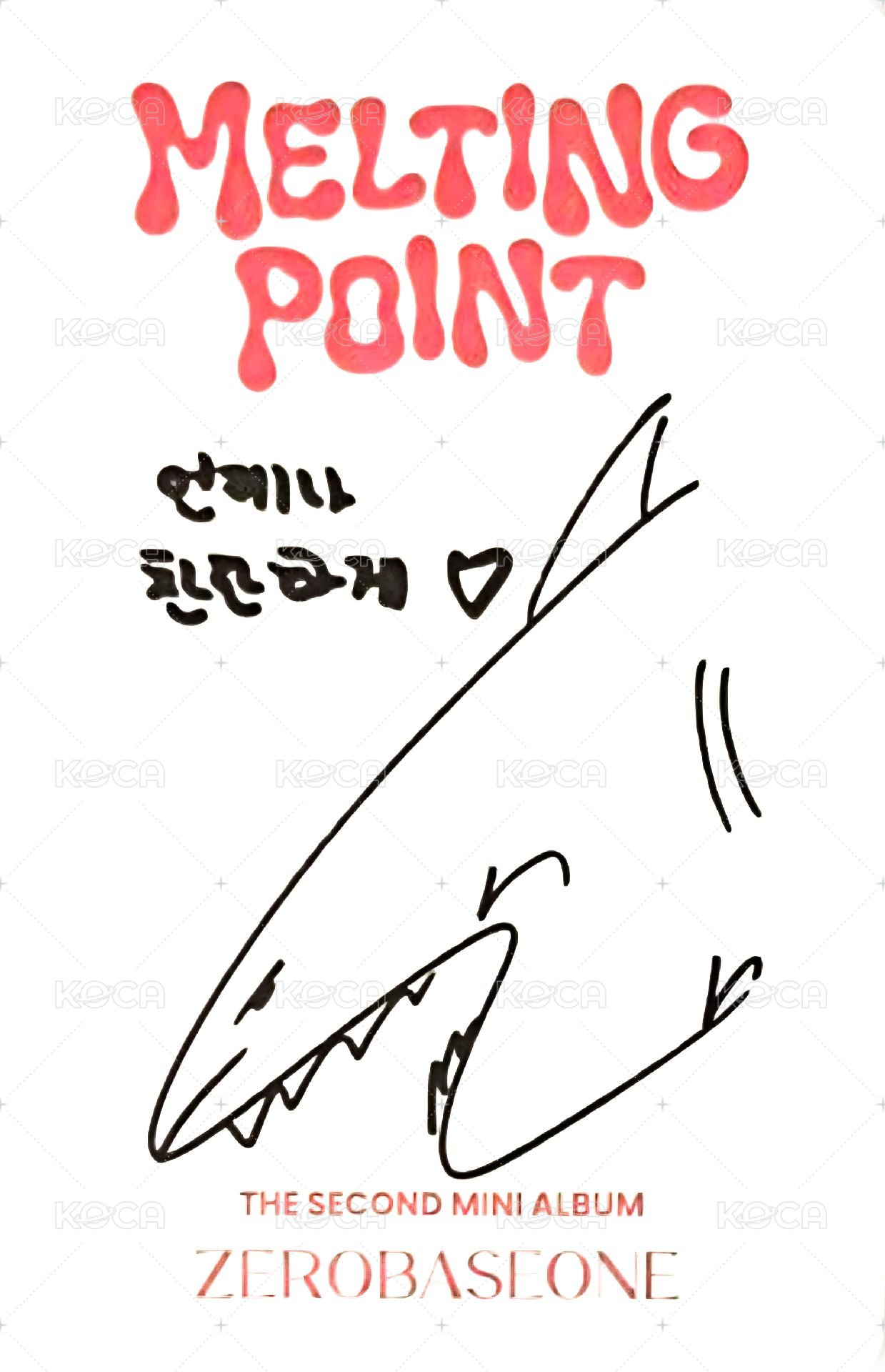 迷二 專輯卡 FAIRYTALE ver. 背面