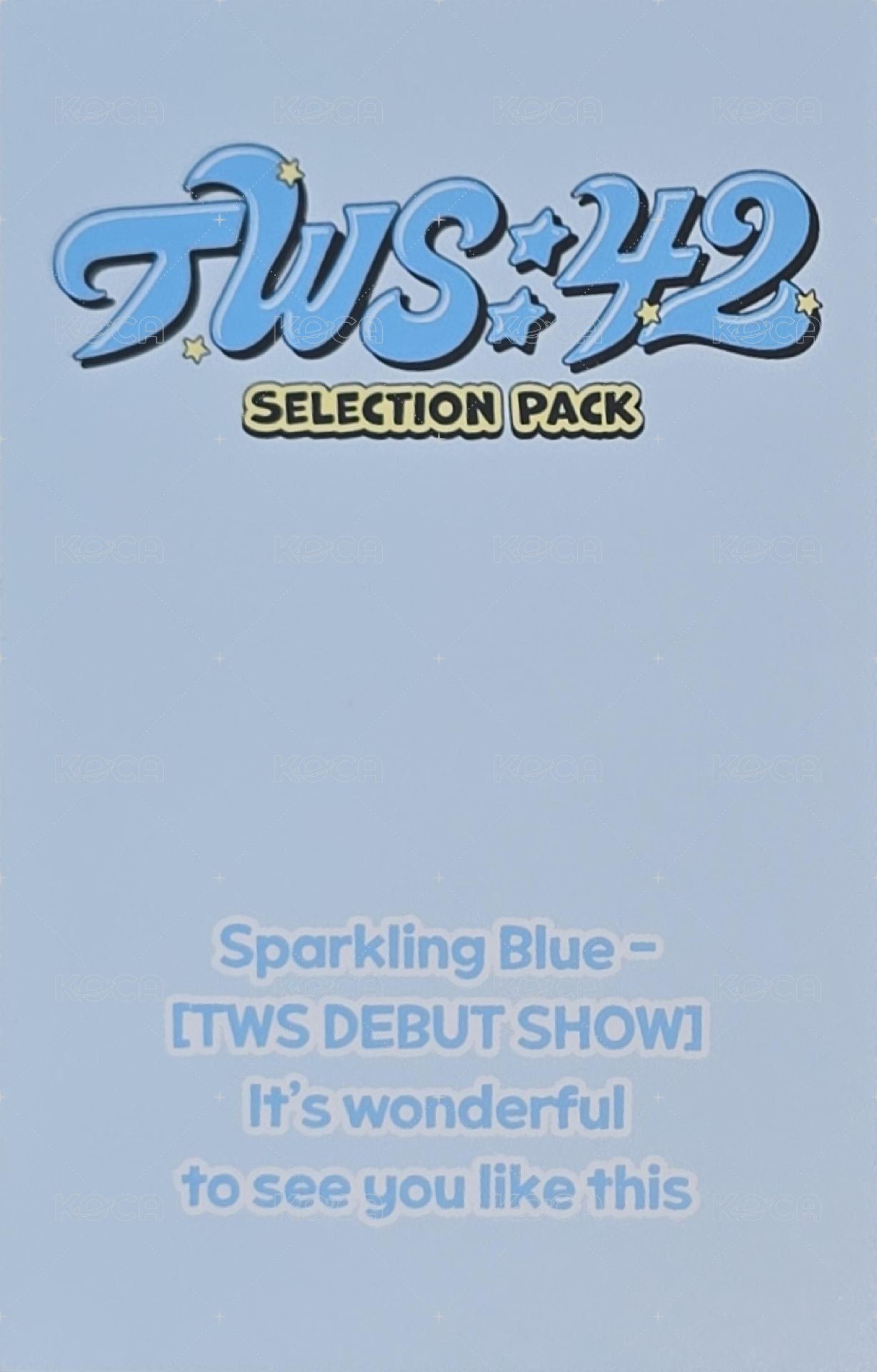 TWS:42 Selection Pack 周邊卡  背面