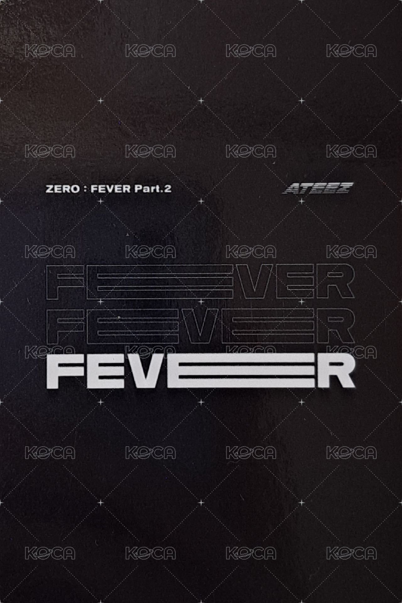 FEVER pt.2 ma 簽售卡  背面