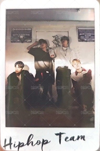 MINI4 專輯卡 ｜HIPHOP TEAM 正面