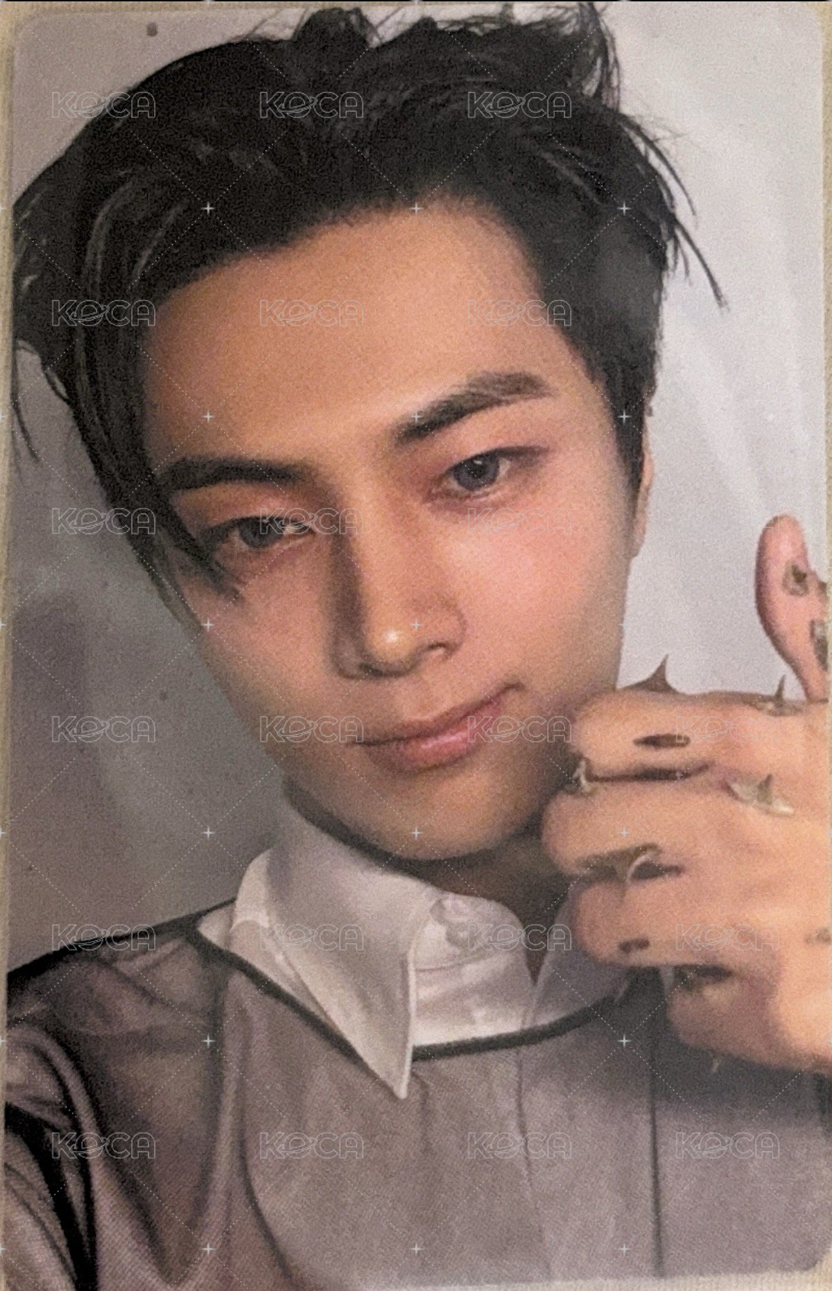 迷六 yzy 視簽2.0 簽售卡  正面