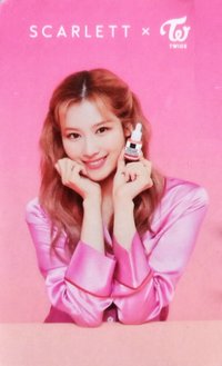 SCARLETT x TWICE 代言卡 