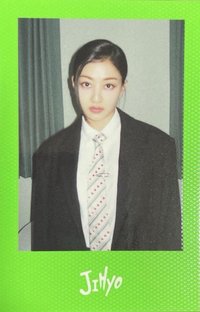 正規四 專輯卡 Polaroid ver. 綠版 固配