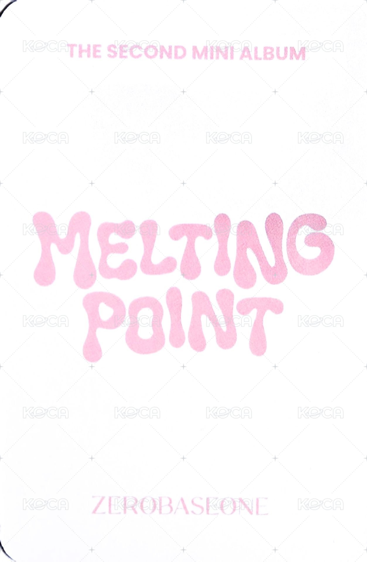 迷二 am 特典卡 貓爪 ver. 背面