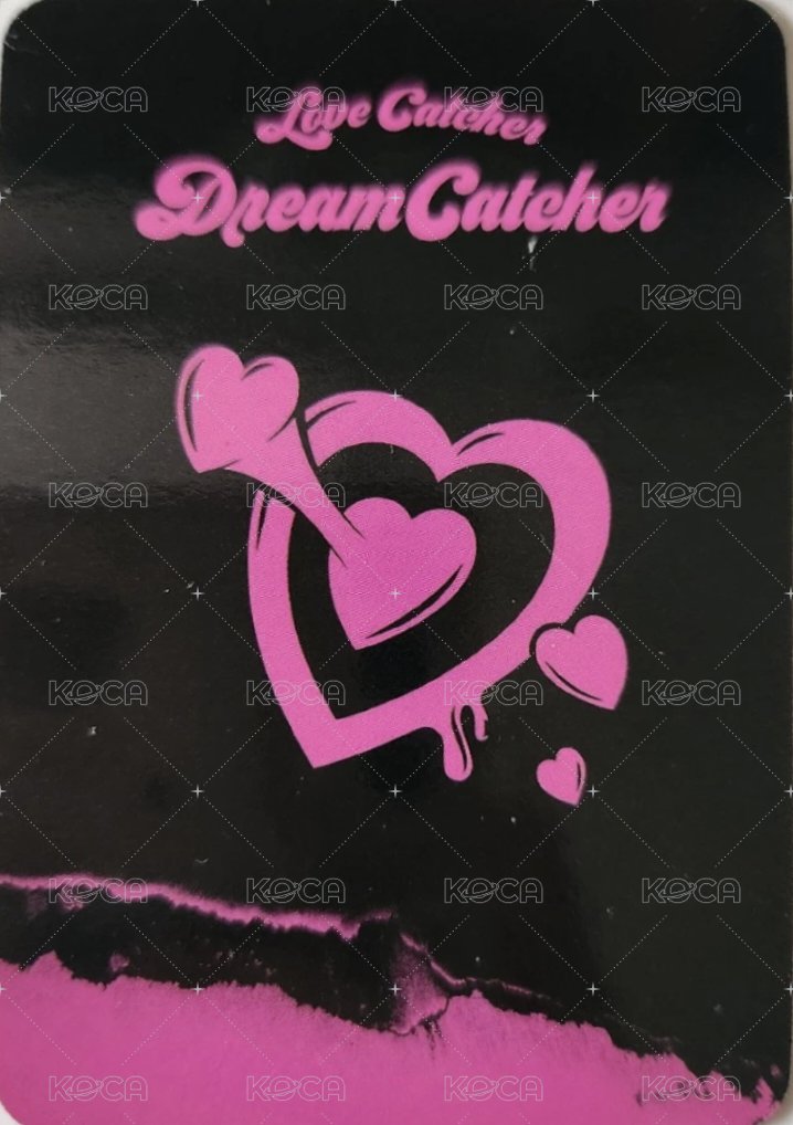 Love Catcher am 特典卡  背面