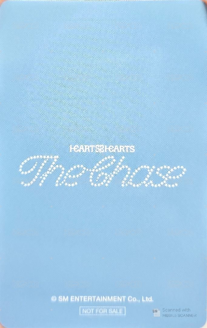 單一 hmv 線下 特典卡  背面